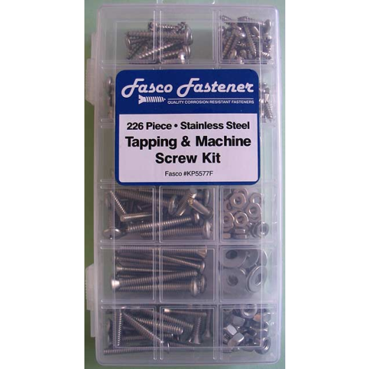 226 Piece Tapping & Machine Screw Kit