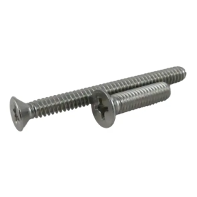 group of Fasco Fastener SAE Machine Screw - Flat Head - Phillips