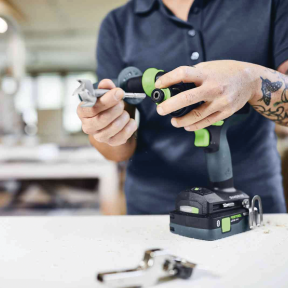 Cordless Drill QUADRIVE TPC 18/4 I-Basic Set