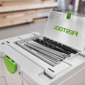 close up of Festool Systainer 3 SYS3 DF M 187