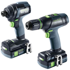TID 18 Impact Driver and T 18 Drill Driver 4.0Ah Combo Kit