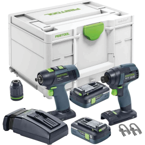 TID 18 Impact Driver and T 18 Drill Driver Combo Kit