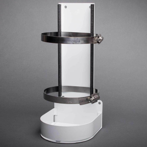 White Mounting Bracket of Fireboy-Xintex MA2 Series Engine Room Fire Suppression System - FK-5-1-12 Clean Agent