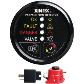 Propane Detector - Round with Sensor & Valve Control