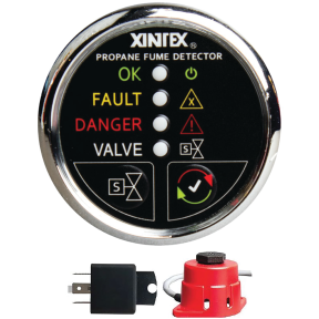 Propane Detector - Round with Sensor & Valve Control