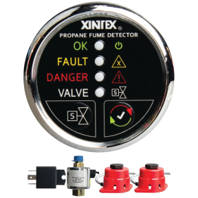 Propane Fume Detector - 1-Channel with Sensor, Solenoid Valve and Control