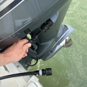 Flush Port Quick Connect for Yamaha