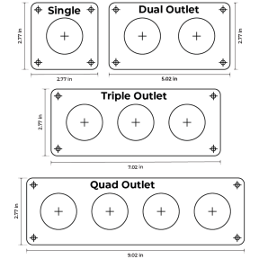 Flush Port Reroute - Acrylic