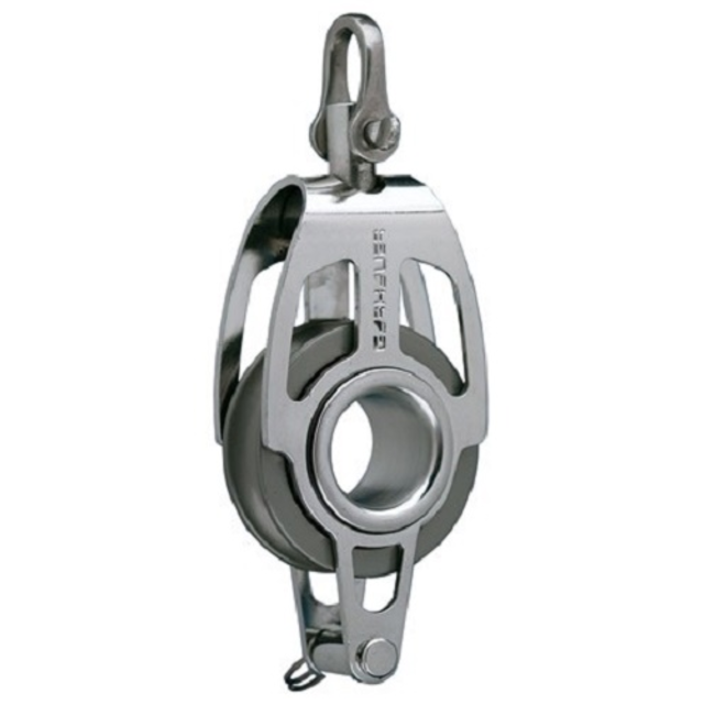 Single Blocks with Becket and Adjustable Shackle