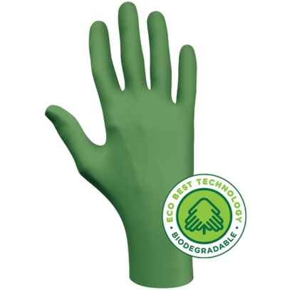 Showa Biodegradable Green Nitrile Gloves