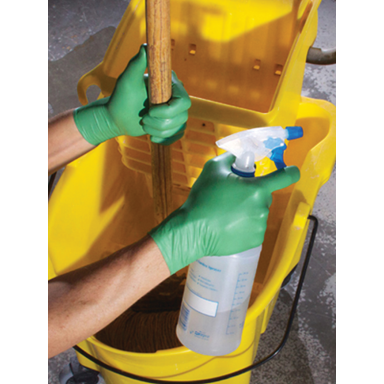 Showa Biodegradable Green Nitrile Gloves