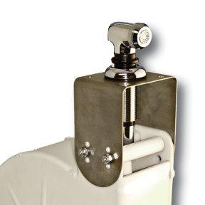 Deck - Shower Sprayer With Chrome Through Deck Fitting