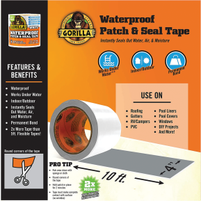 Gorilla Waterproof Patch & Seal Tape