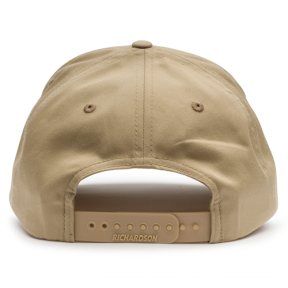 back of Grundens Eat Crab Trucker 312 Hat