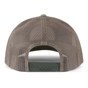 back of Grundens Poseidon Trucker Hat