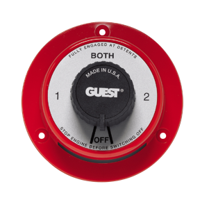 2101 of Guest Battery Selector Switch Cruiser Series 4 pos