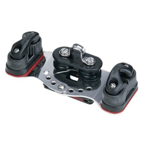 2734 of Harken 22 mm Small Boat CB Traveler Car - HL Sheaves & Adj