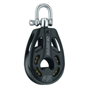 45 mm Aluminum Black Magic Block - Swivel