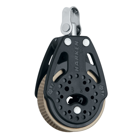 Harken 57mm Titanium Ratchet Power3 Block - Shackle