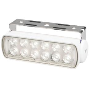 Hella 200 Lumen Sea Hawk LED Spot Light - Bracket Mount, White