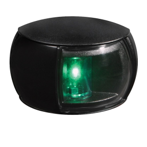 2NM NaviLED Navigation Lamps - Starboard, Black