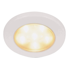 980940102 of Hella 3-3/4" Warm White EuroLED 95 LED Recess Down Light - White Bezel, Screw Mnt