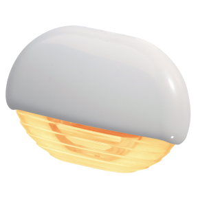 Hella Easy Fit LED Courtesy Lamp - Amber Lamp, White Trim