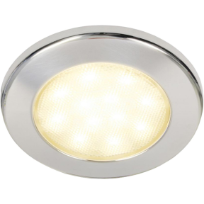 Hella 4-1/2" Warm White EuroLED 115 LED Recessed Down Light - SS Bezel, Screw Mnt