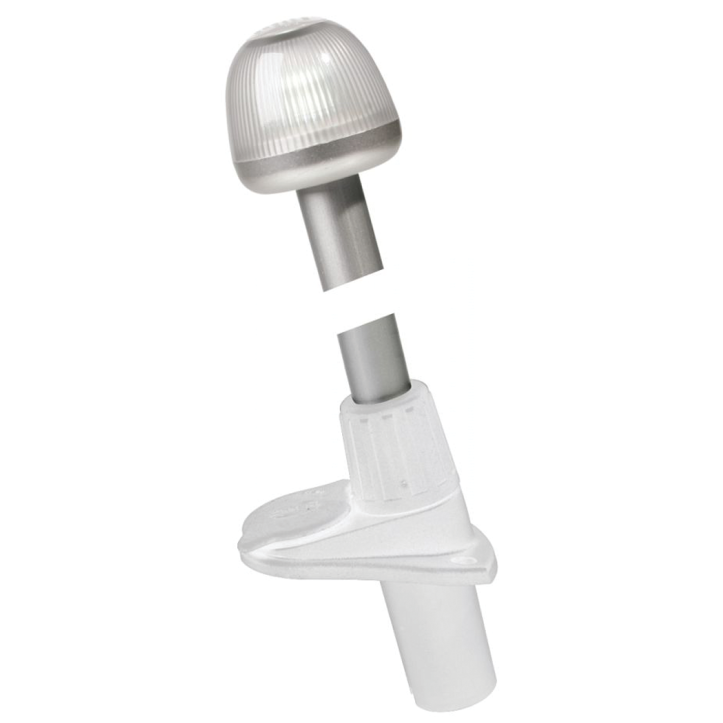 Hella NaviLED 360 - All-Round Navigation Light - 24" White Lens, White Base