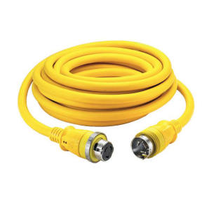 hbl61cm42led of Hubbell 50 Amp 125/250V Shore Power Cordsets - Yellow