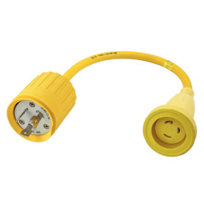 hbl61cm25 of Hubbell Molded Pigtail Shore Power Adapters