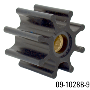 09-1028B-9 of Johnson Pumps Flexible Impellers - MC97, Nitrile & Neoprene