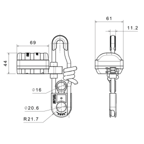 Hydrostatic Release Unit for Life Rafts, SOLAS/MED/USCG