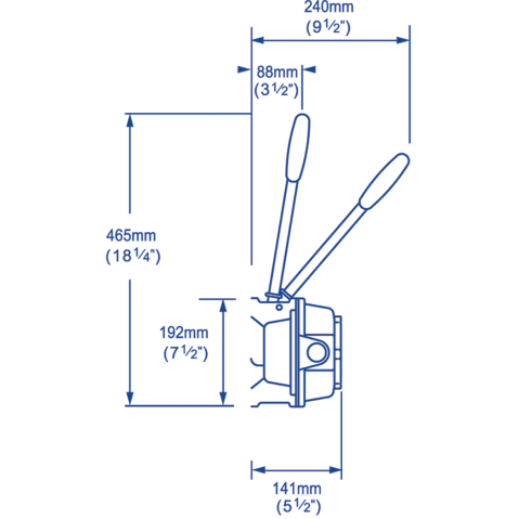 Top Action Manual Sanitation Pump