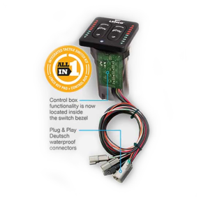 Full Unit of Lenco Marine LED Integrated Switch Kit