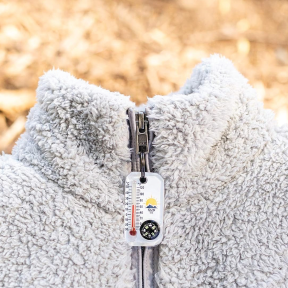 Therm-o-compass - Zipper Pull Compass/Thermometer