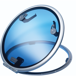 round hatch of Lewmar Low Profile Hatch