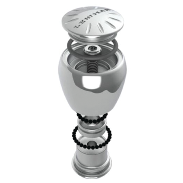  Power Grip Knob - Stainless Steel with Rim Clamp