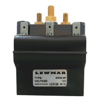 Front View of Lewmar Windlass Dual Direction Compact Sealed Contactor / Solenoids
