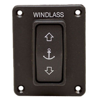 front view of Lewmar Windlass Guarded Rocker Switch