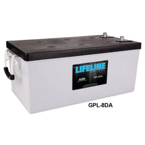 main view of Lifeline 12V Lifeline 8D AGM Deep Cycle Battery - 255 Ah