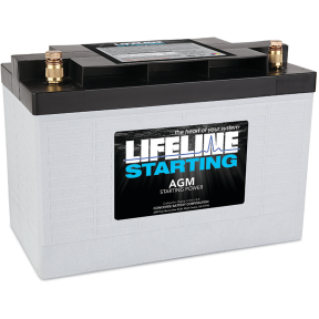 main view of Lifeline 12V Group 31 AGM Starting Battery - 105 Ah