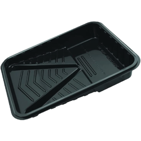 9" Disposable Plastic Paint Tray Liner - Black - Quart