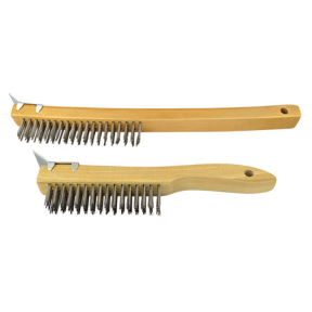 Wire Brush Stationless Steel Wire with Scraper