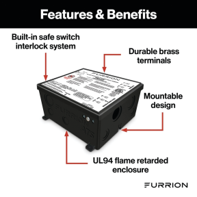 Furrion Transfer Switch - Shore Power to Generator Power