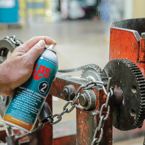in use of LPS LPS 2 - Heavy Duty Lubricant