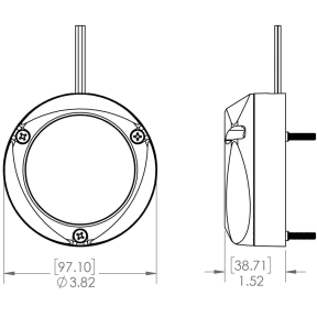 Zambezi Mini Surface Mount Underwater Light