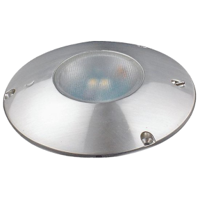 llb-10wr-2a-bn of Lunasea Lighting 5-1/2" Surface Mount Brushed Nickel COB LED Light - Warm White / Red