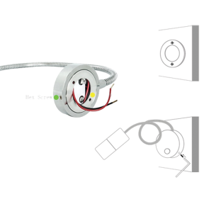 LED Chrome Reading Light 36JW - Warm White