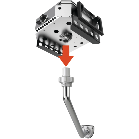 Surface Slide Mount For Rectangular Grills & Crossover Fireboxes